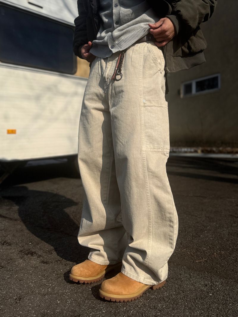 GROOM(グルーム)の「Work Dyeing Curve Pants (No.834)(Pants)」
