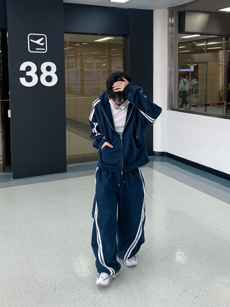 Seconds Track Tuck Hoodie Zip-Up