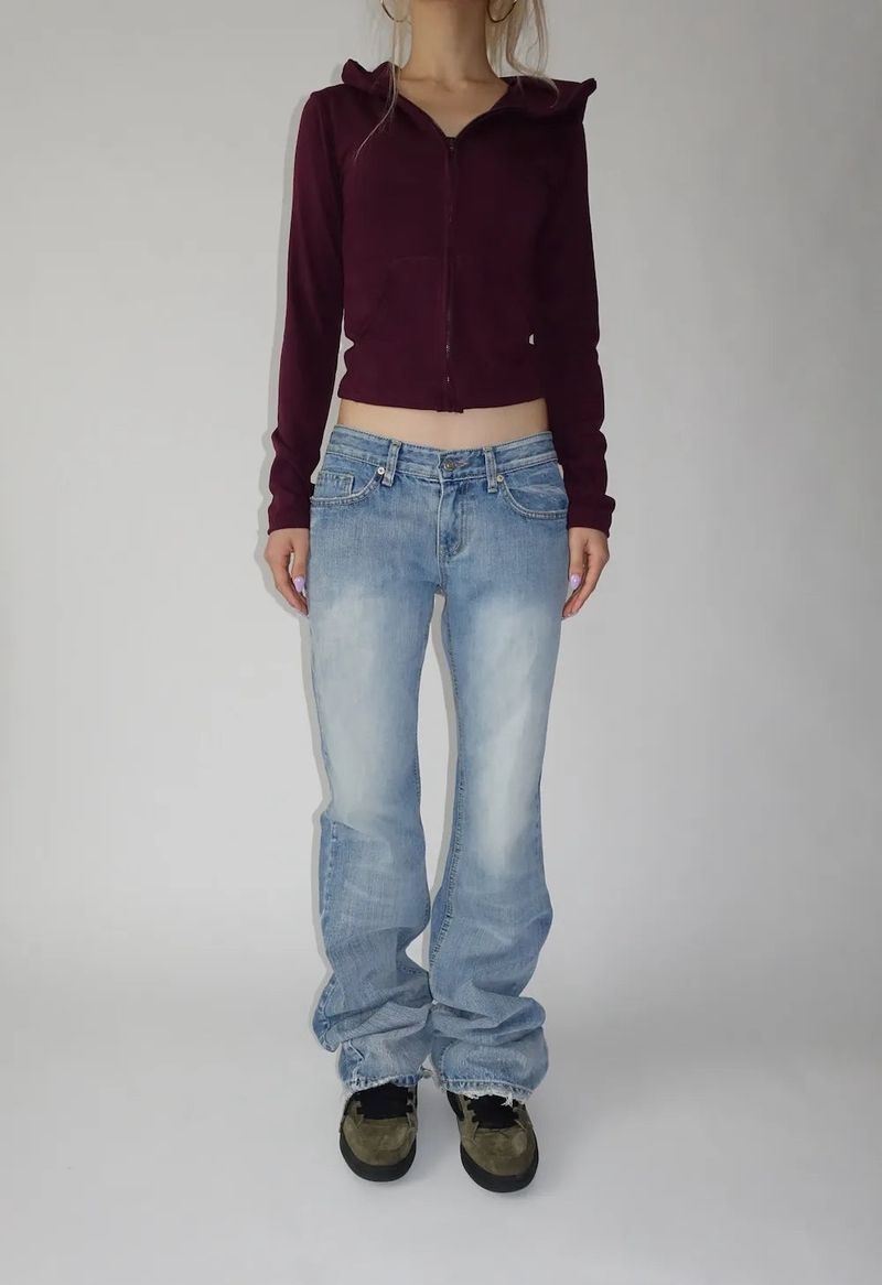90s Lowrise Wide Jeans