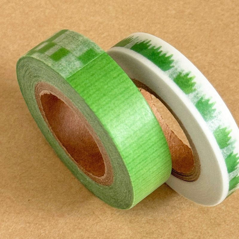 green masking tape