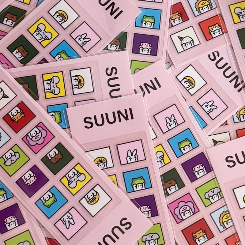 sticker 04 - zoo