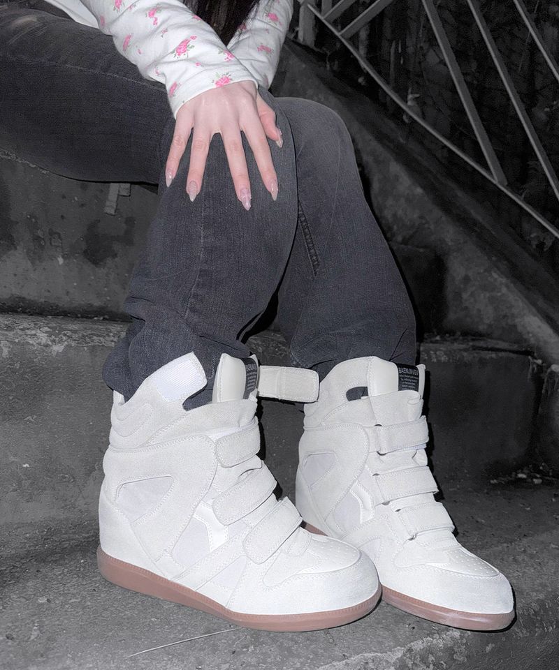 meego（ミーゴ）の「chunky high-top sneakers (3colors)（Shoes）」