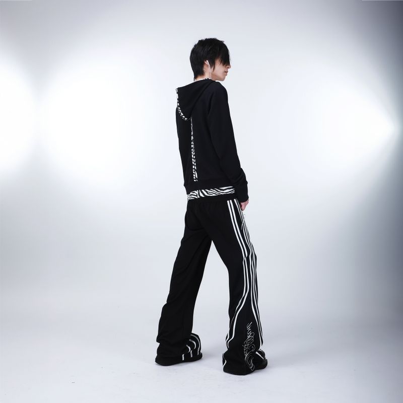 SEXXDEVIL "DESIRE" Stripe Sweatpants