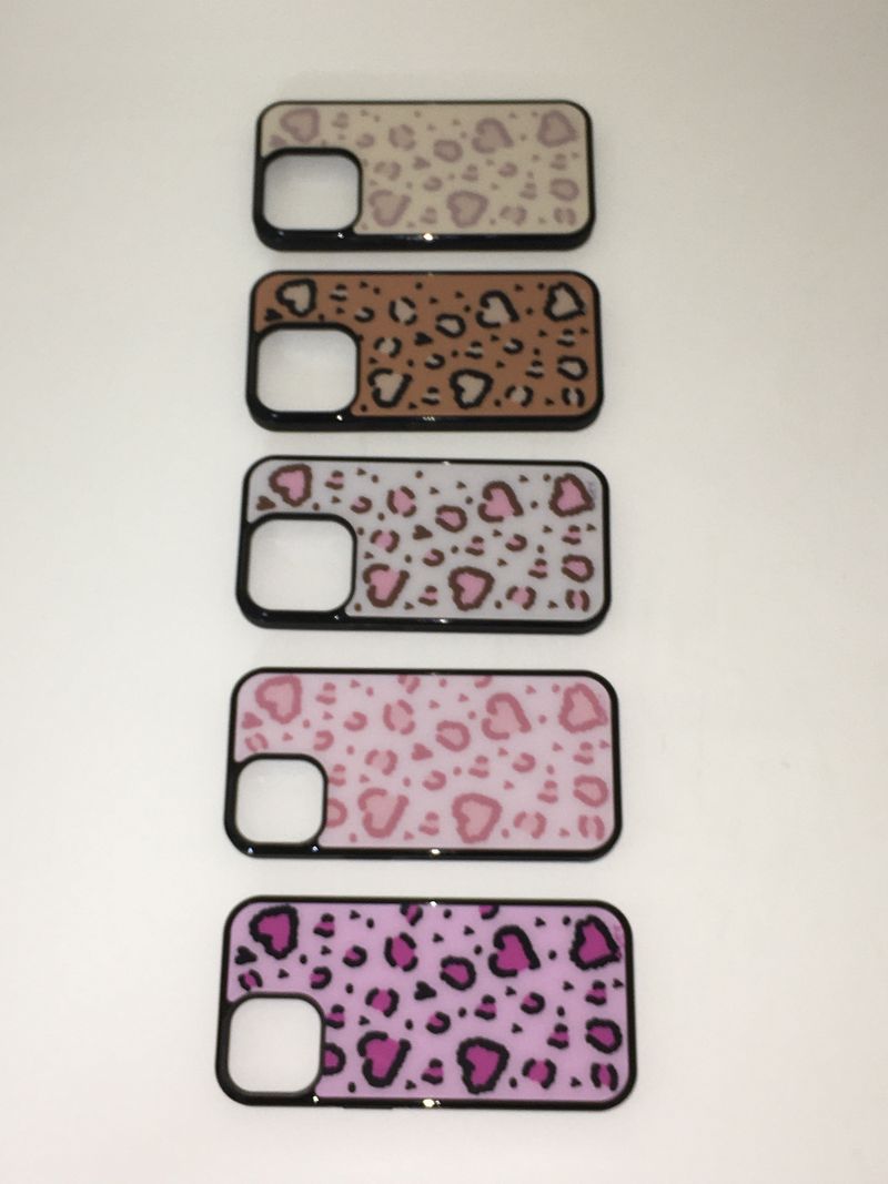 heart leopard (beige) case 