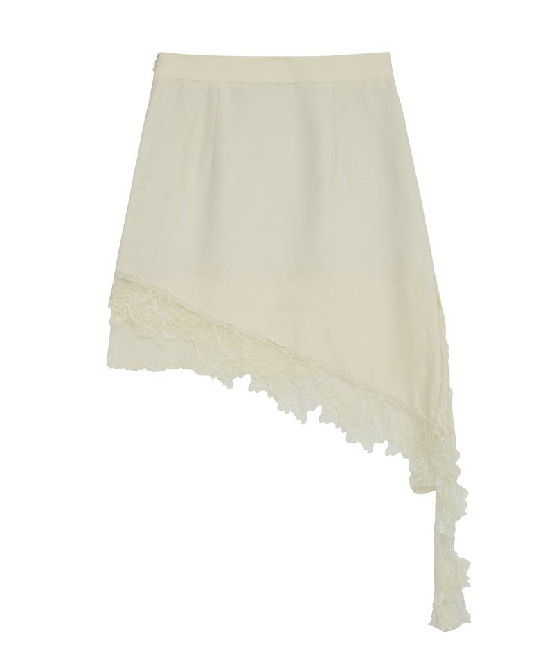 lace skirt (ivory)