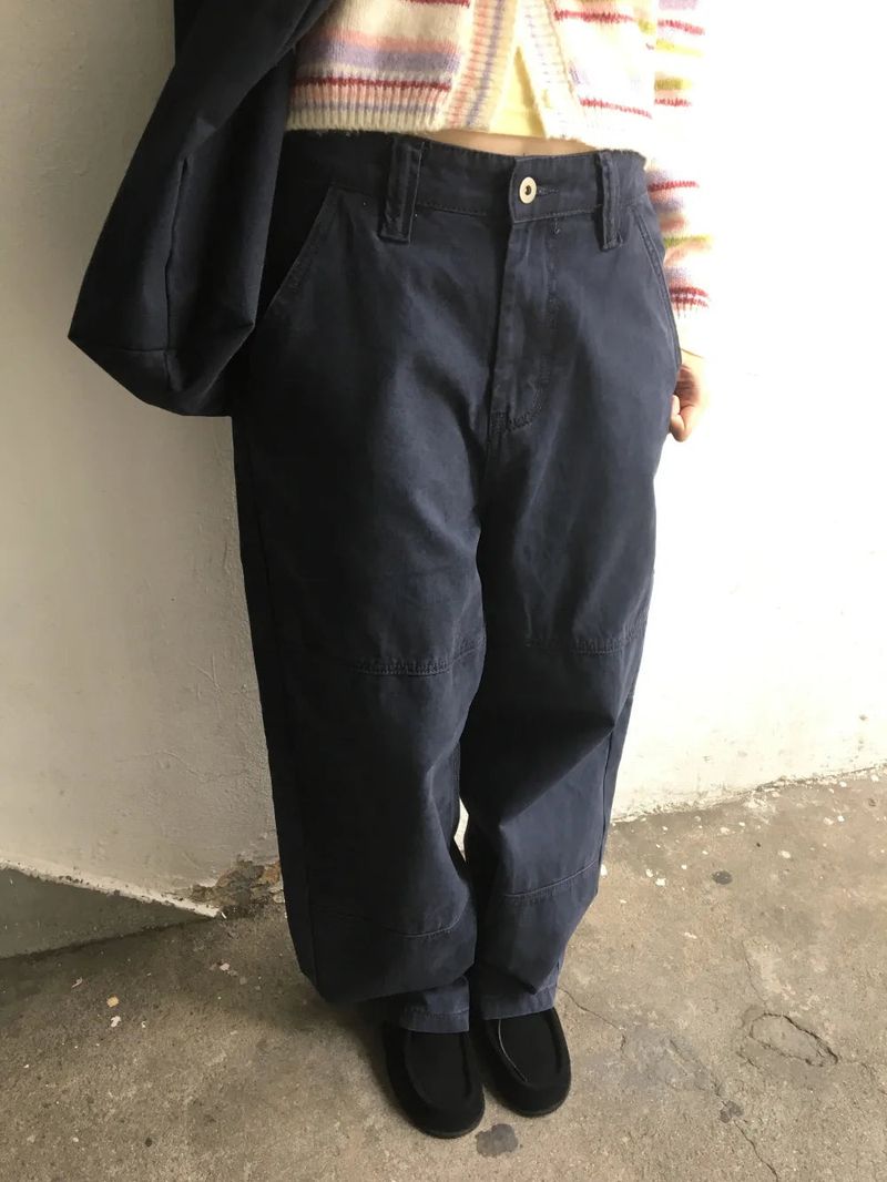Patina panel pants (3color)