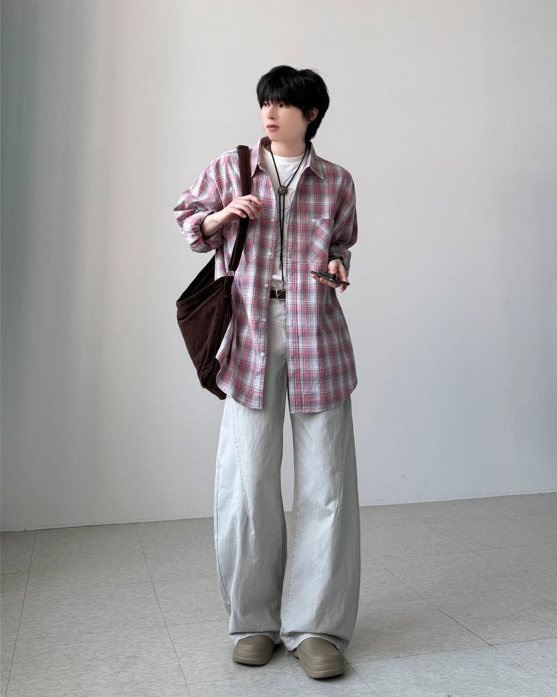 Labon Gray Balloon Pants