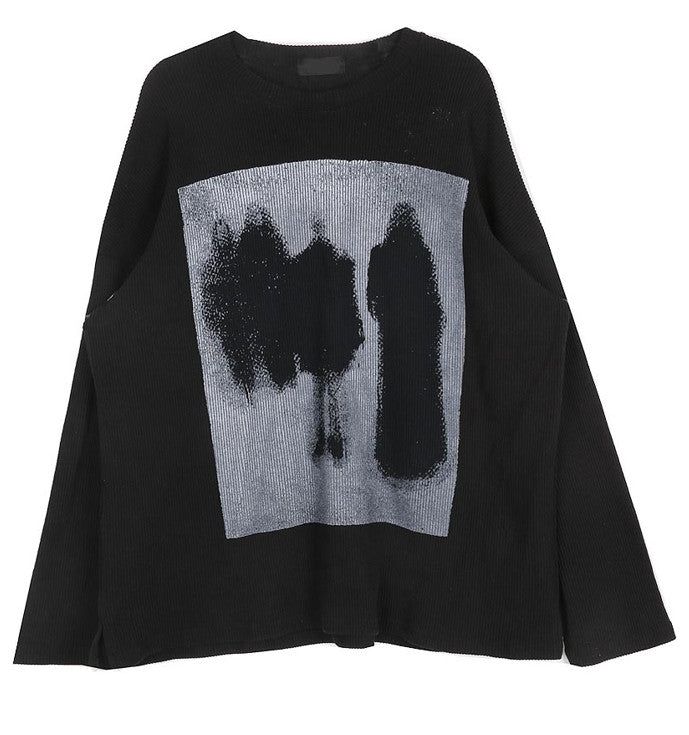 No.0433 shadow golgi KNIT T