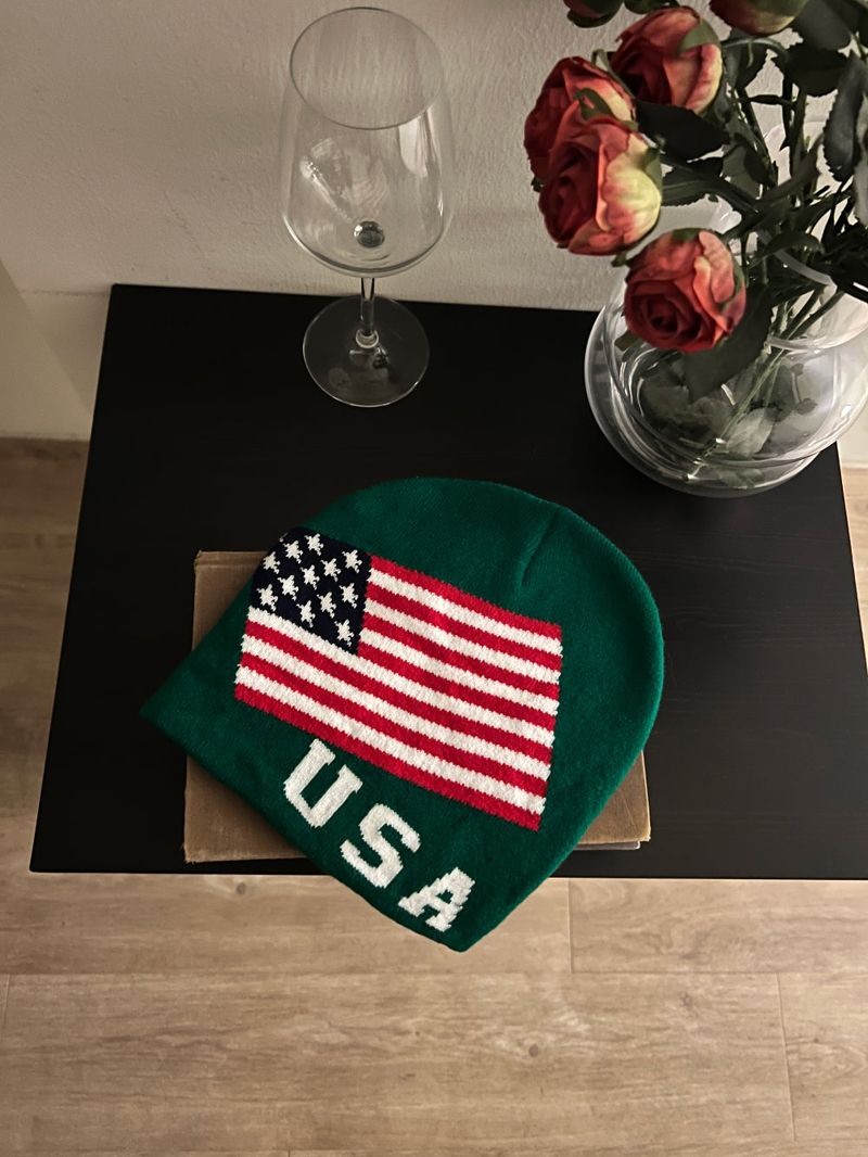 USA Flag Freedom Basic Beanie (3 colors)