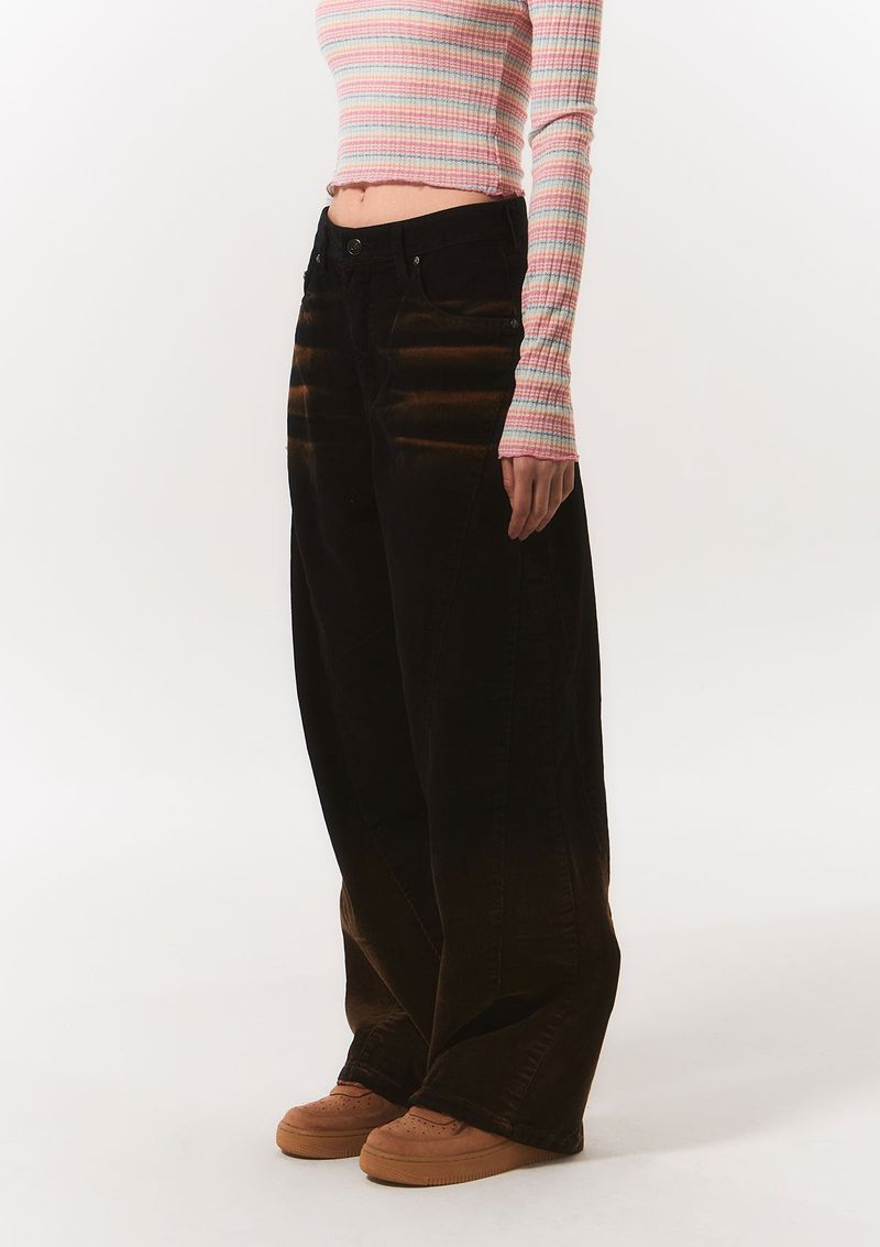 CHERRYQUIRI(チェリーキュリー)の「coduroy gradation pt - black(Pants)」