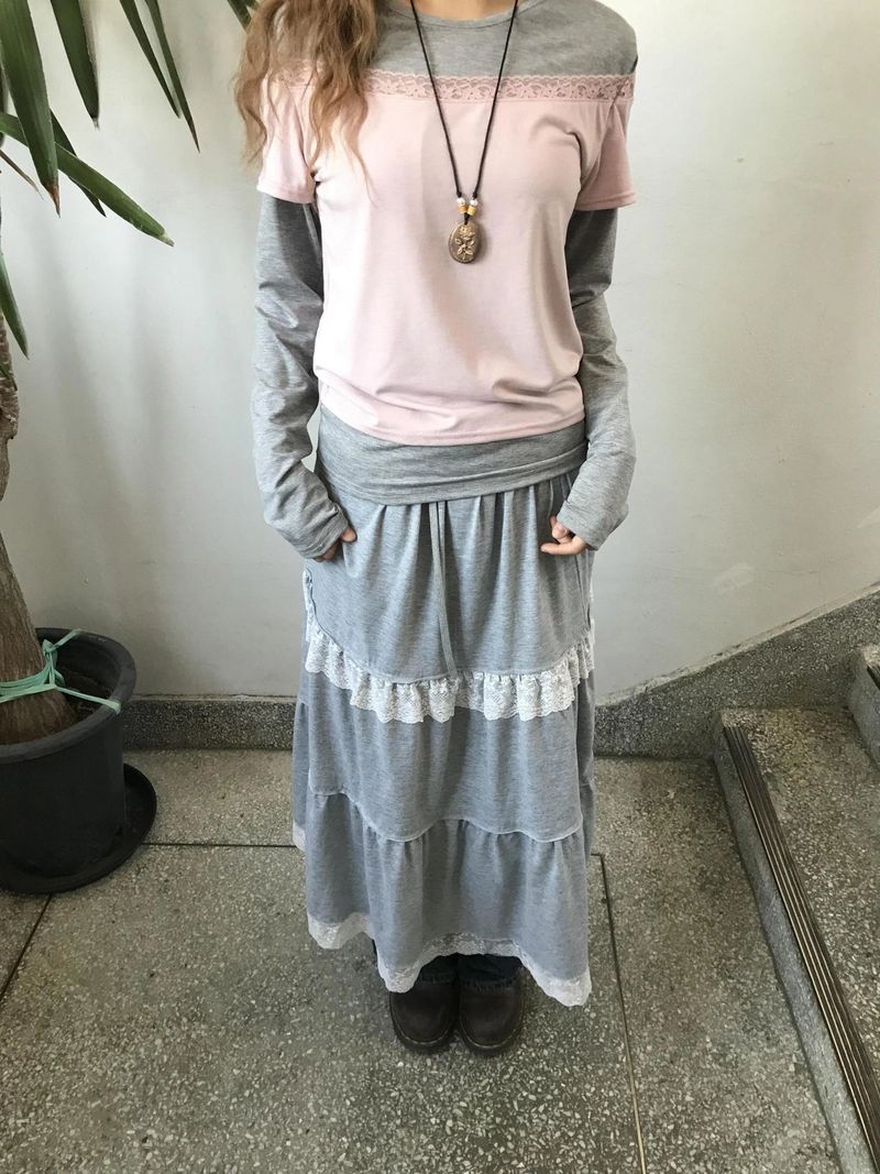 katz lace banging skirt