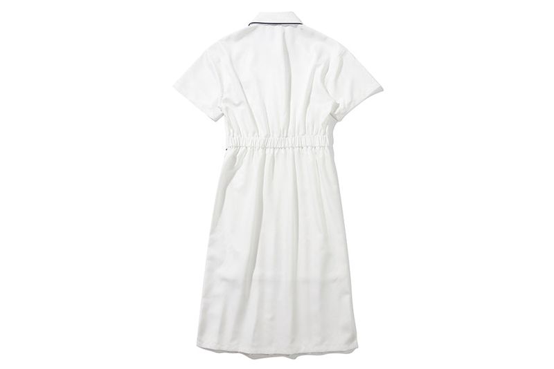 PLEATS SUMMER DRESS_WHITE