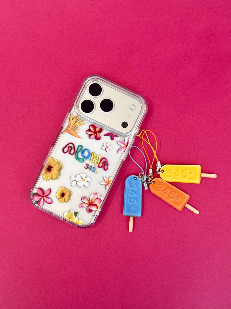 345 NOT MELT Phone Keyring / TREEFORFIVE345