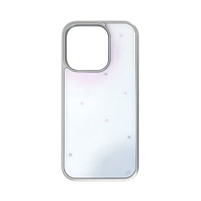 LOVD（ラブド）の「【MADE】スターリーソルベットフォンケース（ガラスシルバーバンパー）（スマホグッズ/小物）」