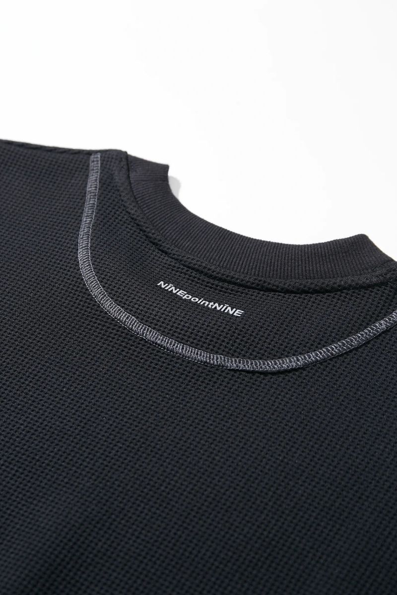 MARS LONG SLEEVES TEE - BLACK 