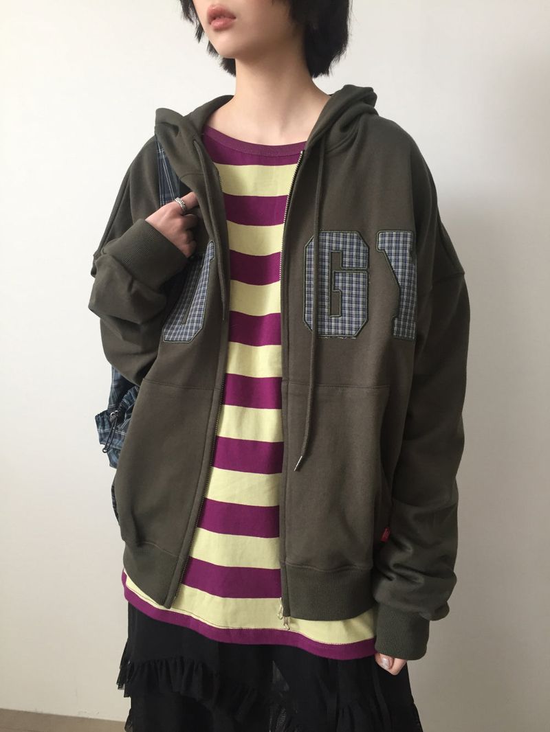 YWD DUGY HOODIE ZIP-UP