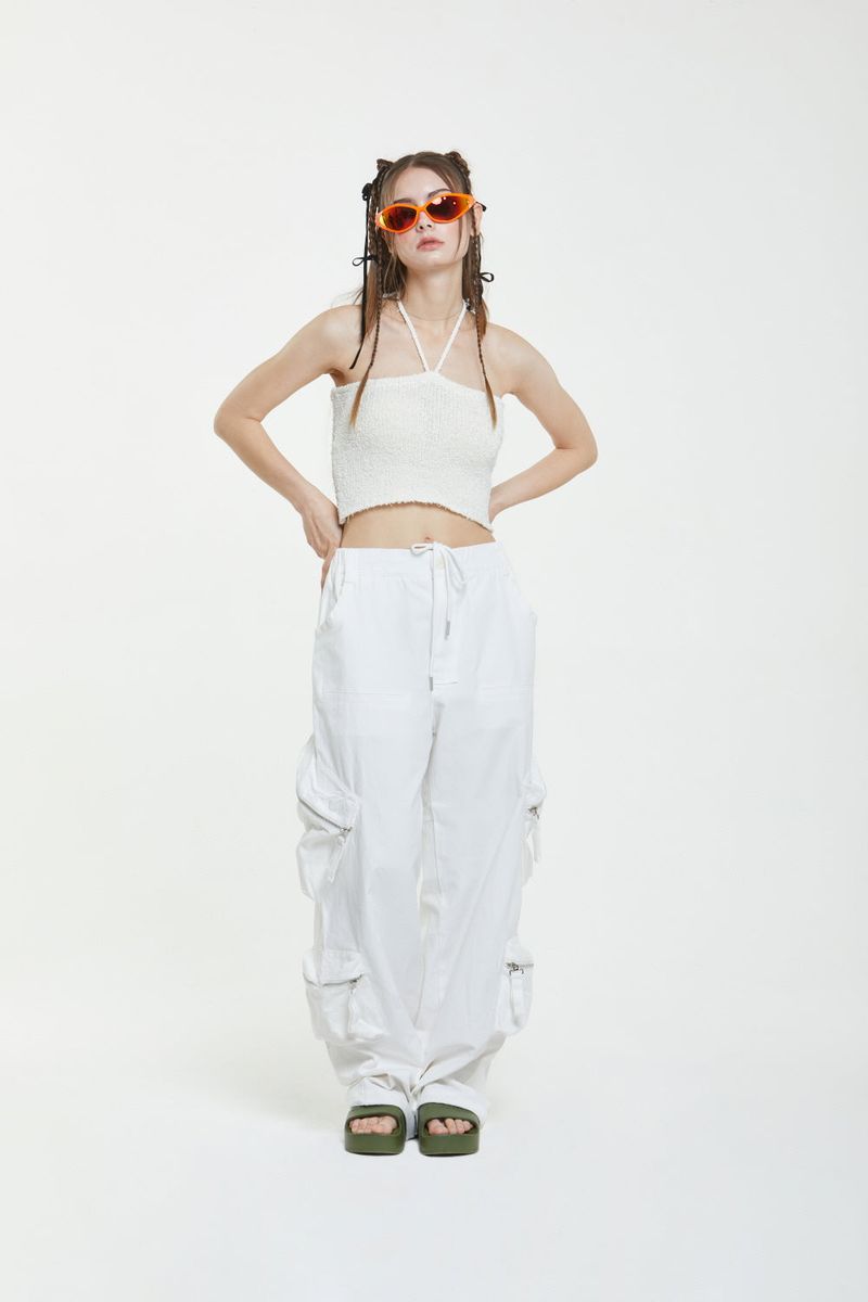 FANCY HALTER TOP