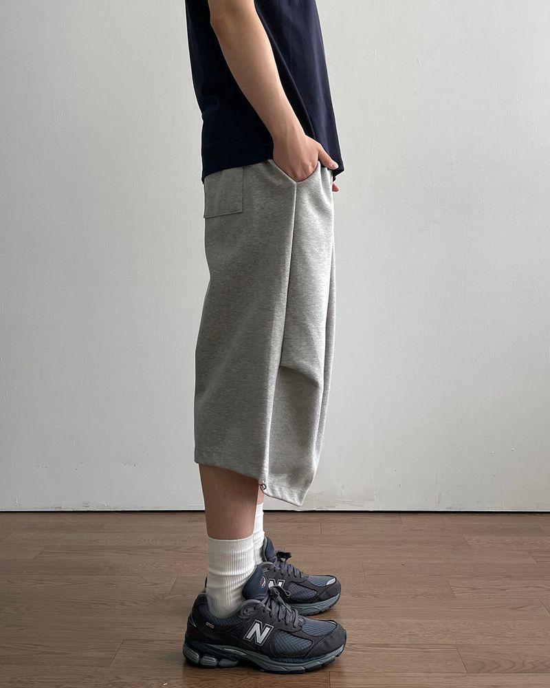 Drop Bermuda Bonded Sweatpants