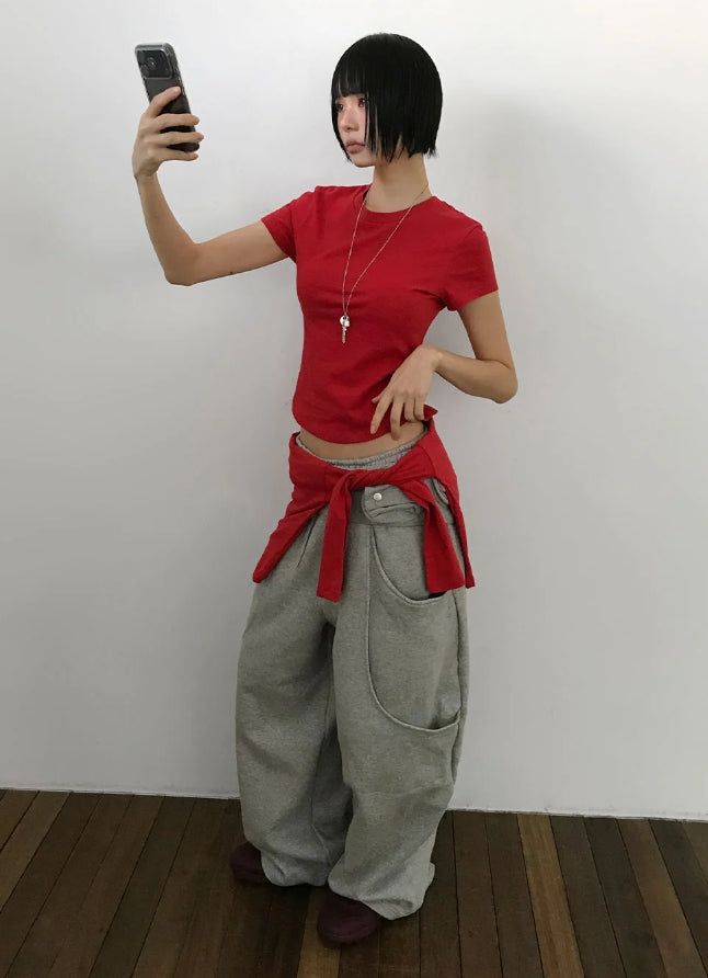 DOUBLE POCKET TRAINING PANTS