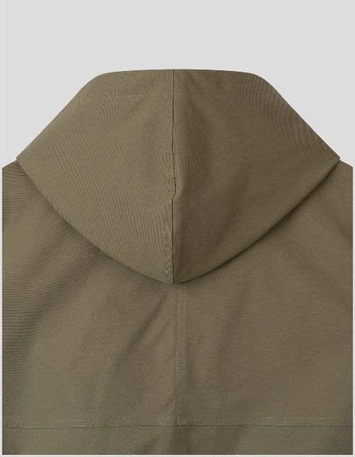(UNISEX) Buckle Hood Jumper
