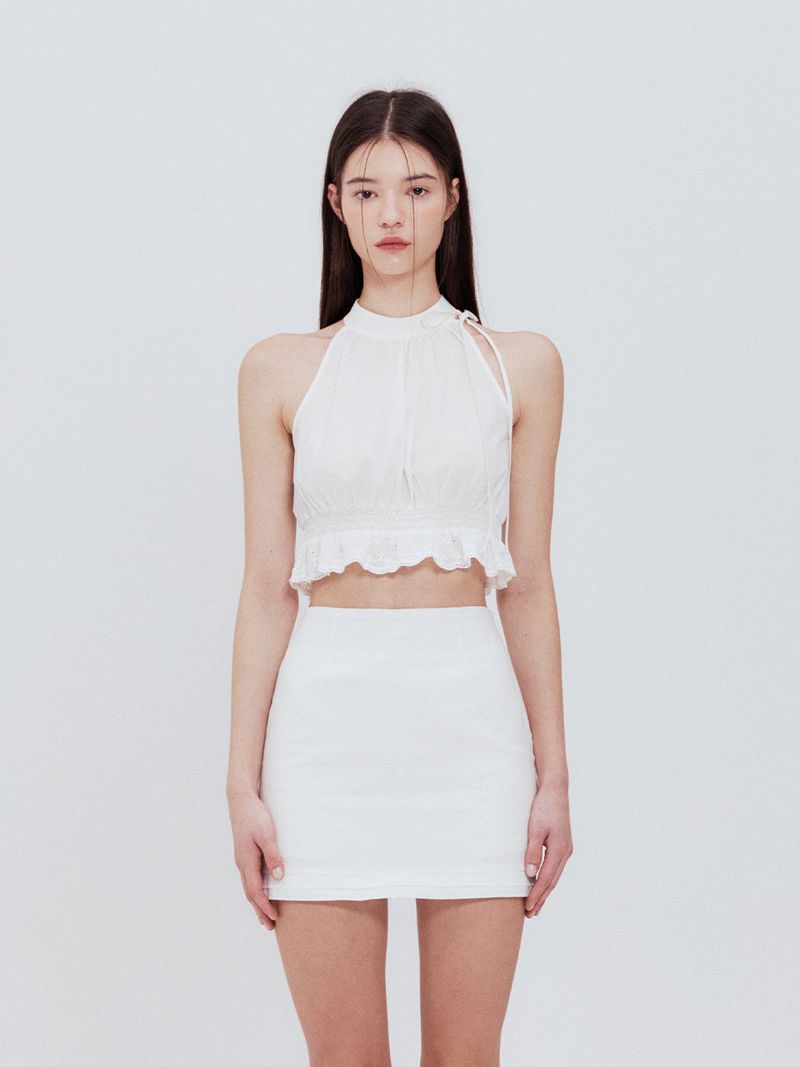 Not your rose（ノットユアローズ）の「Clara top (Ivory)（Tops）」