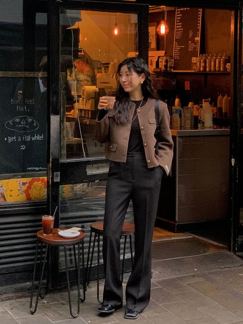 [MADE] Benne wool handmade tweed jacket