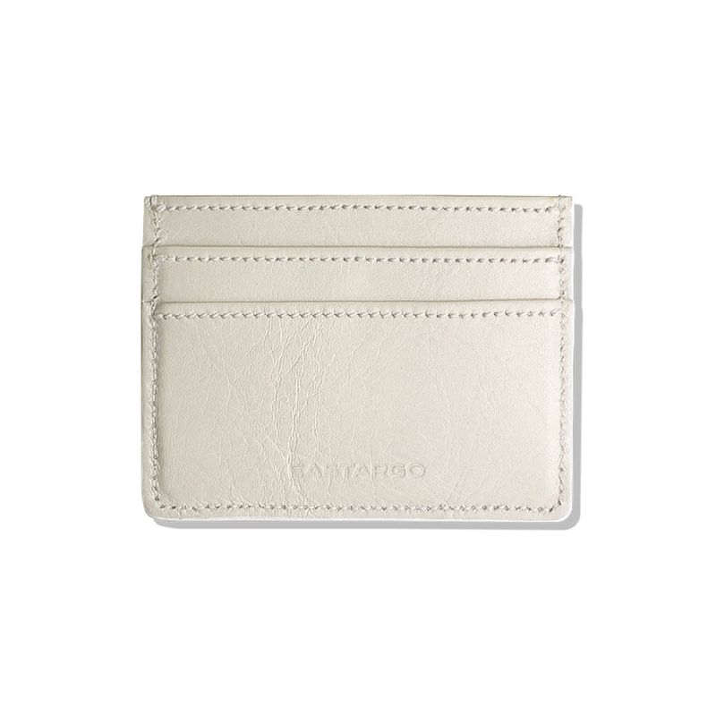 STING CARD WALLET IVORY WHITE (BK FUR)