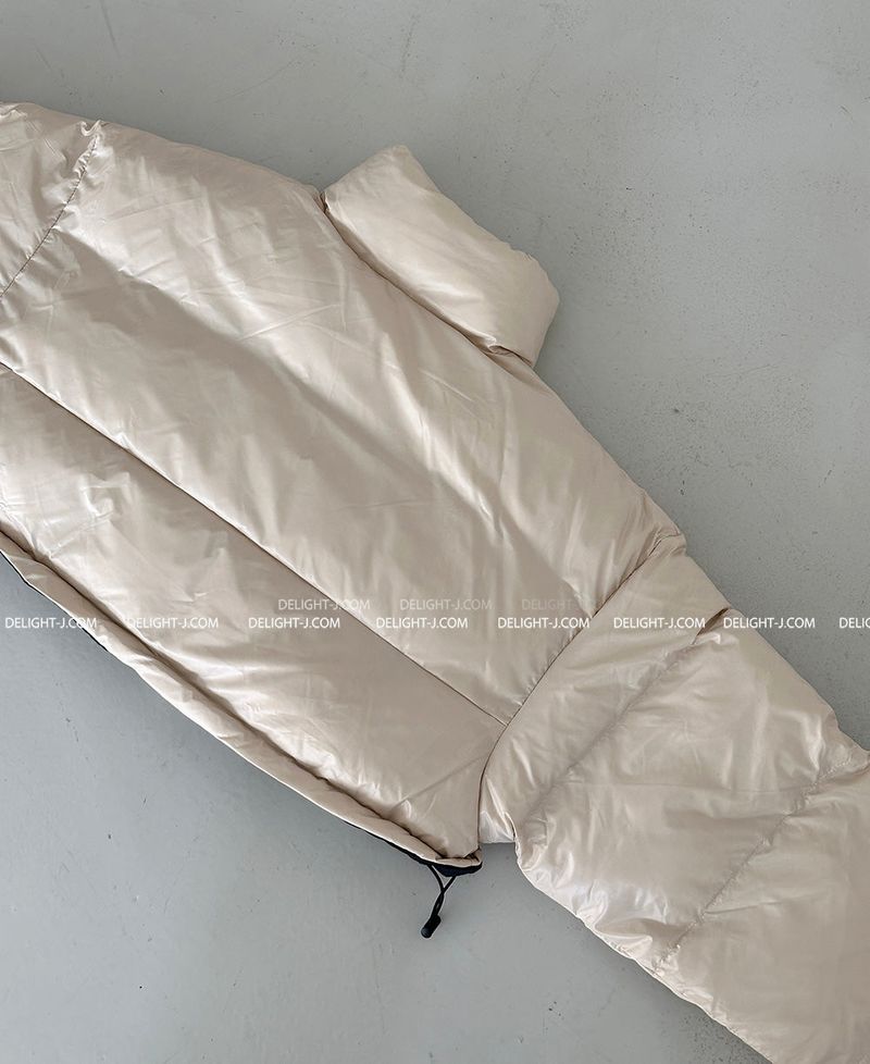 Crop cropped wellon short padded coat