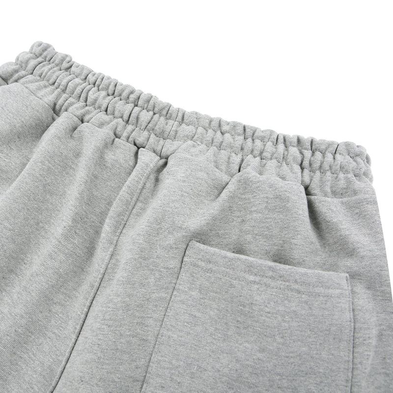 MVR HEART LOGO WIDE SWEAT PANTS GRAY