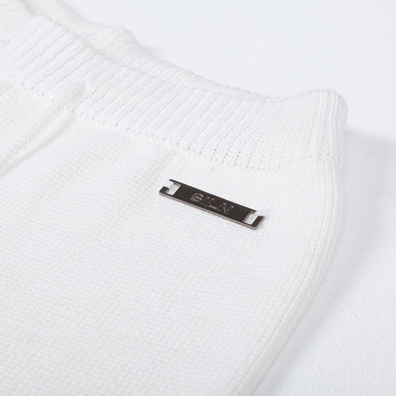 Knitted shorts (WHITE)
