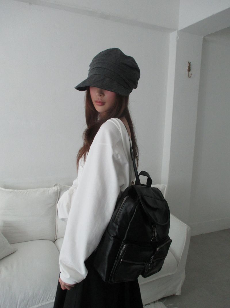 double pocket backpack