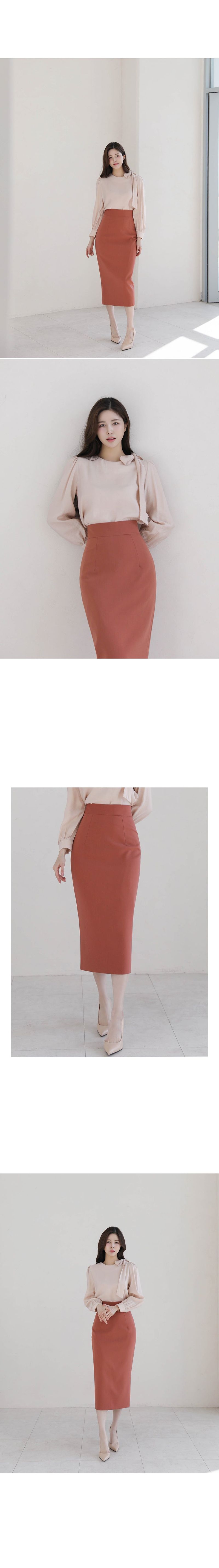 Fera High Waist Pencil Skirt