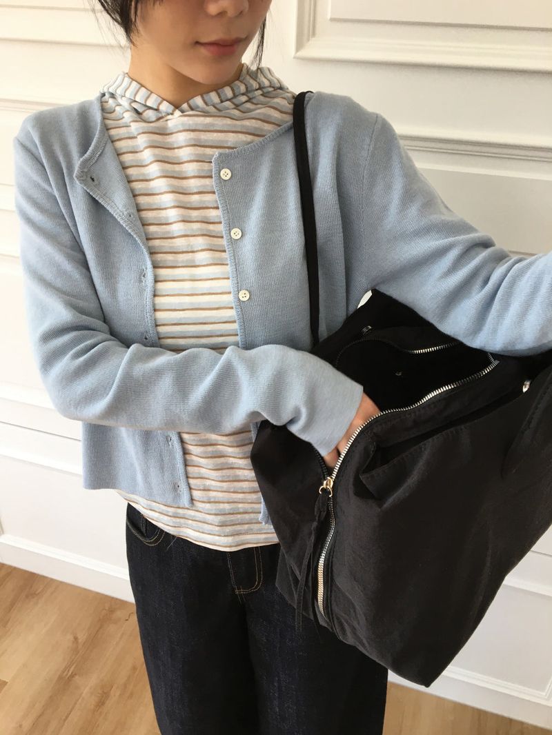 Lunera Round Cardigan (2color)