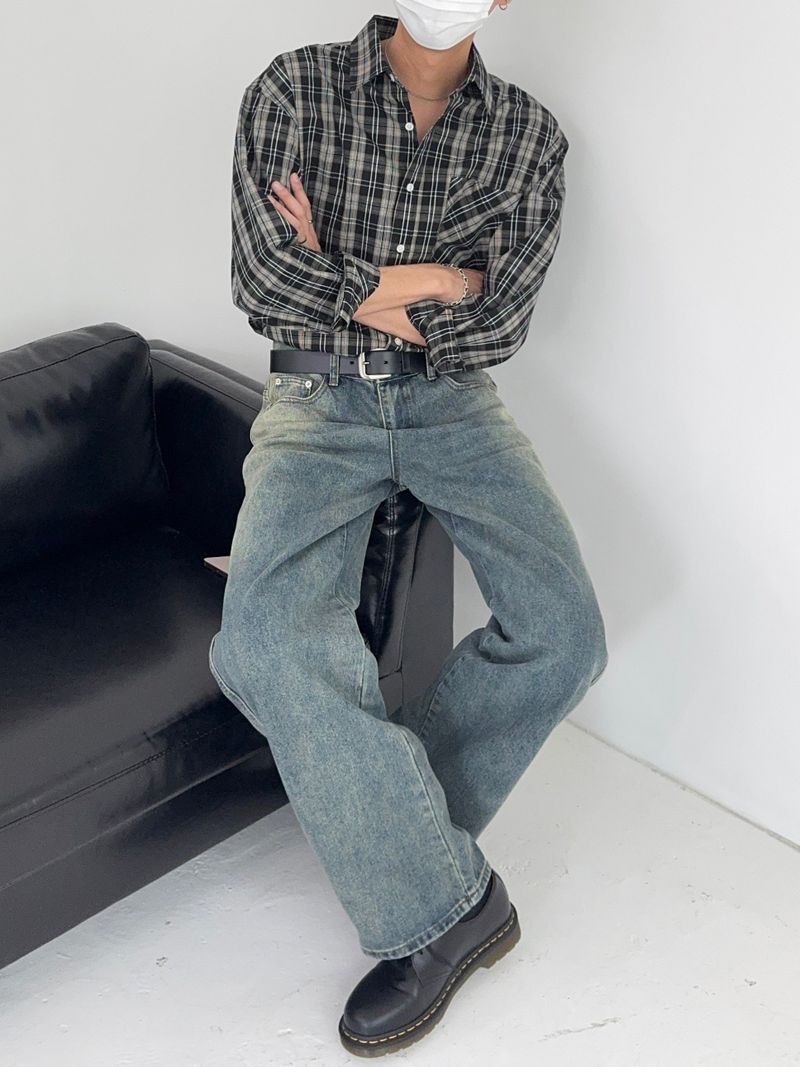 SP Check Standard Cotton Shirt (3C)
