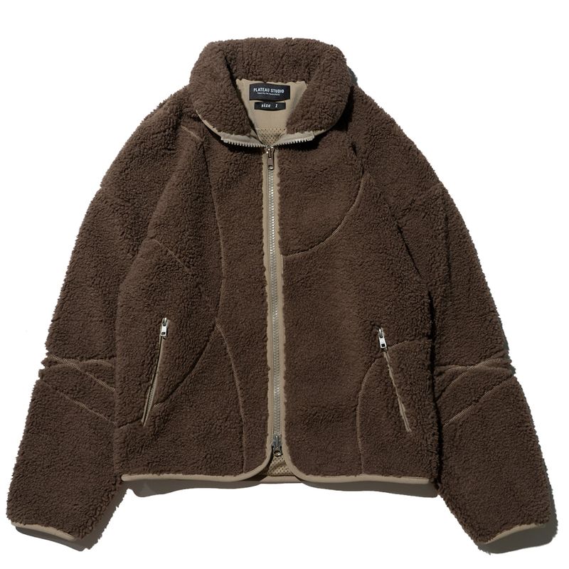 PLATEAU STUDIO（プラテウスタジオ）の「puzzle fleece jacket（Jackets/Outerwear）」