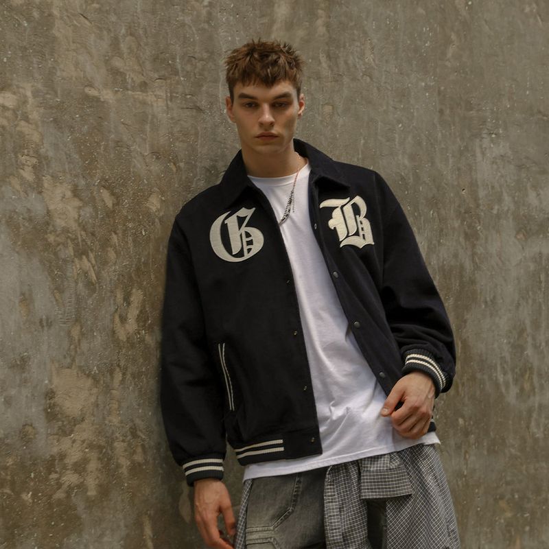 Over Logo Corduroy Jacket