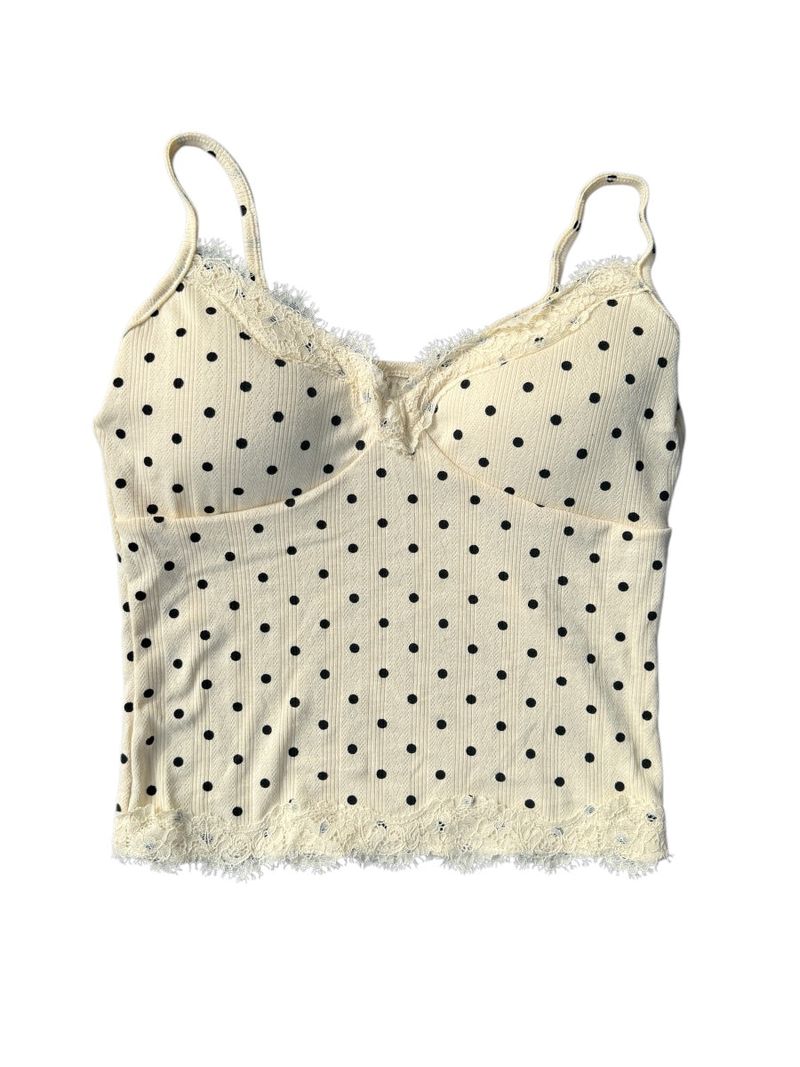 dot pad bra top