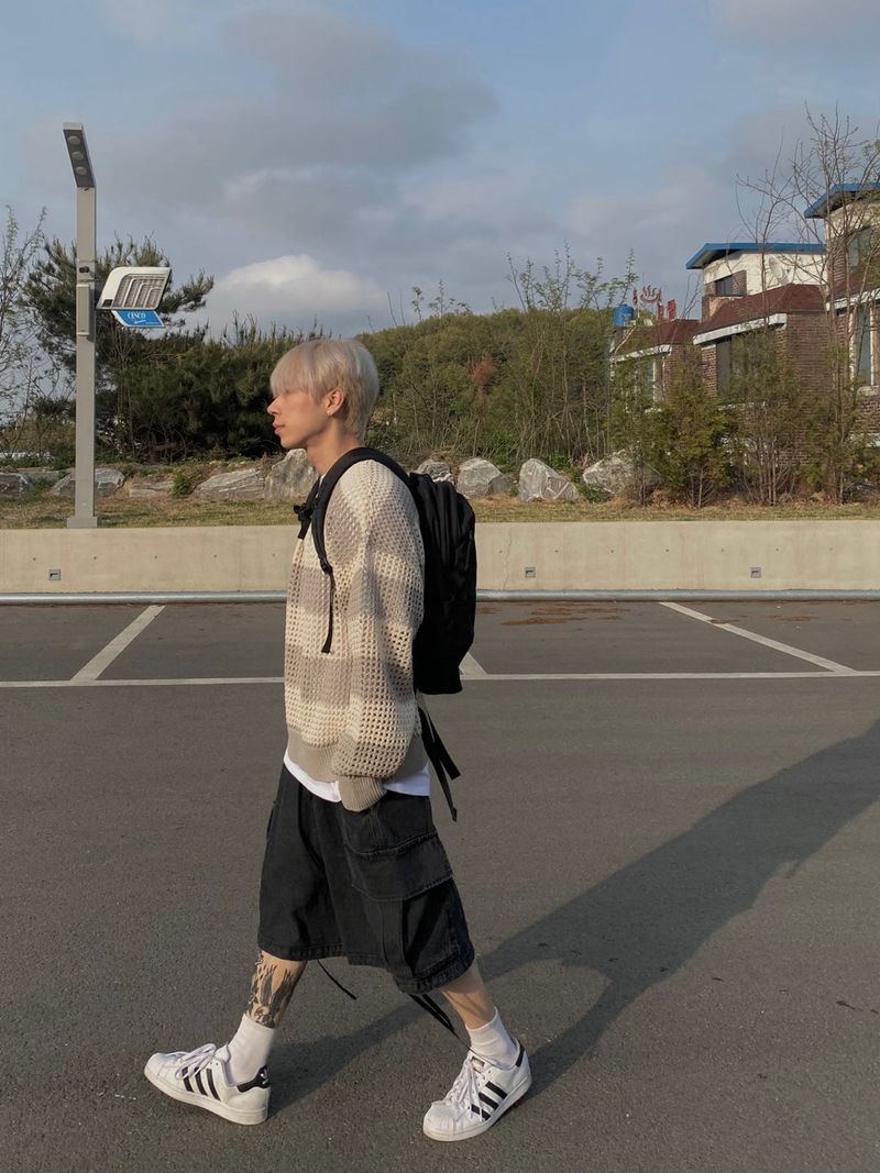 Citi Denim Cargo Bermuda Pants