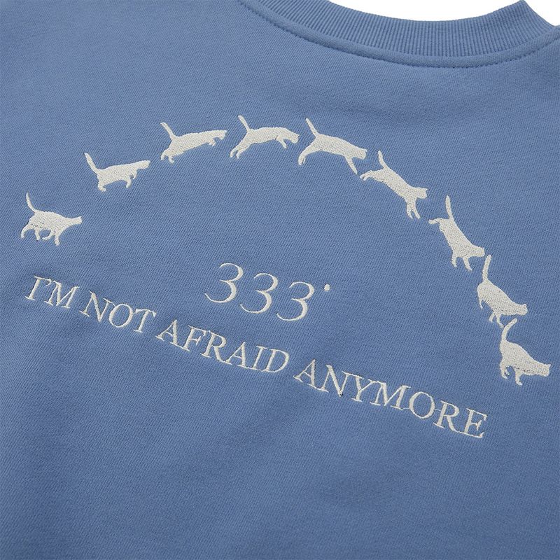 ニット333スウェット/Kitty 333 Sweatshirt [BLUE]