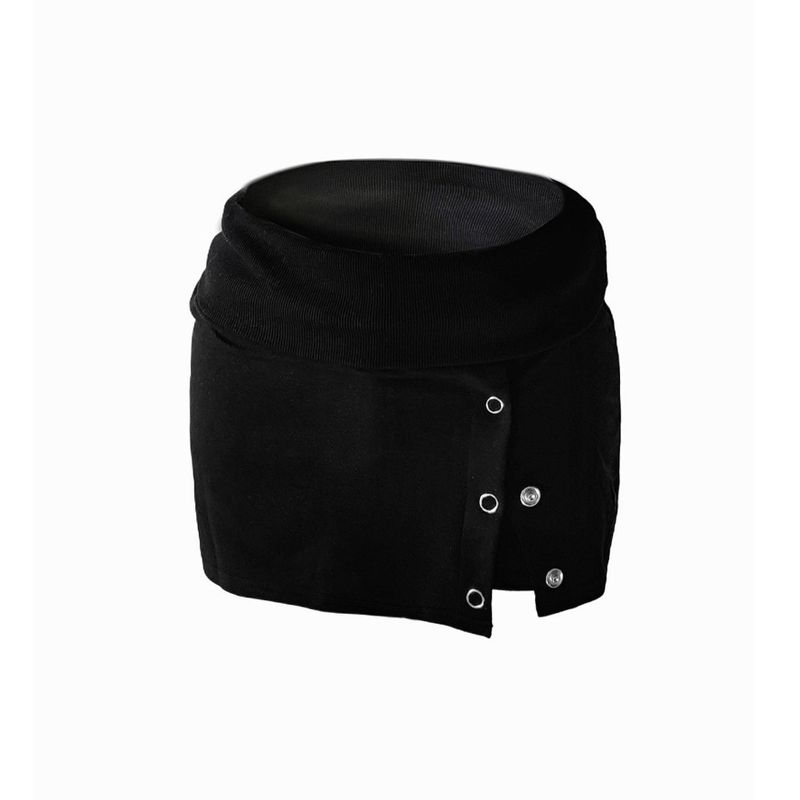 SOUL'S COLOR（ソウルズカラー）の「Snap button mini skirt pants（Skirts）」