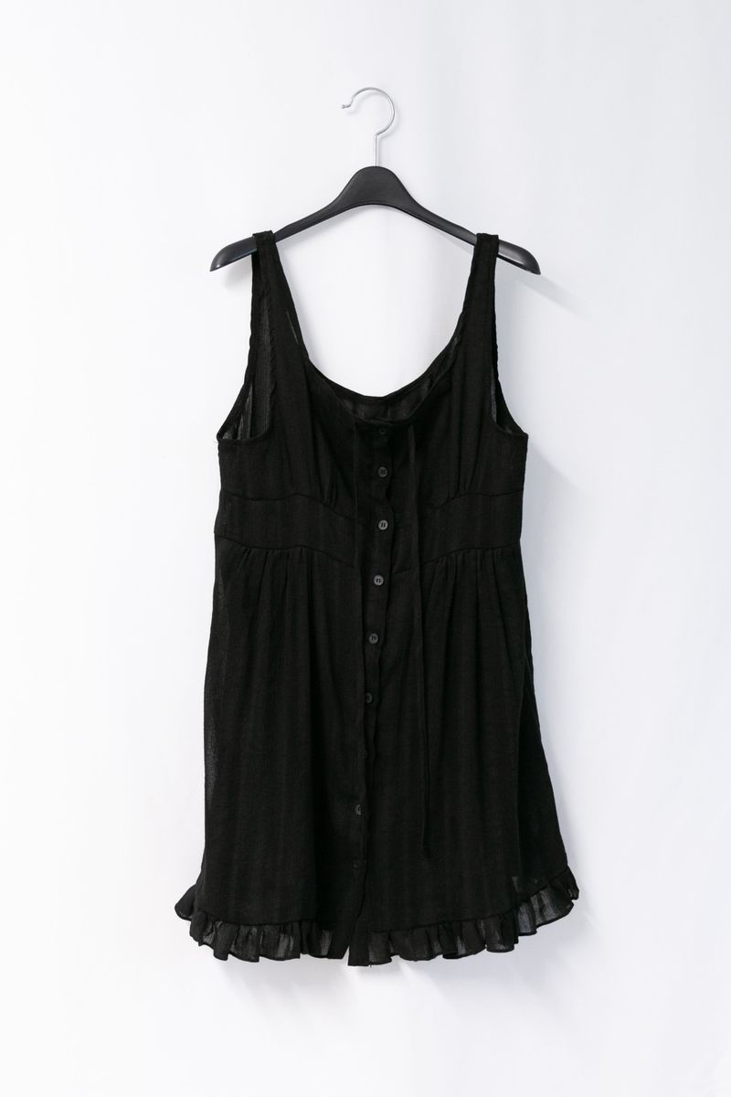 frill natural sleeveless ops(3colors)