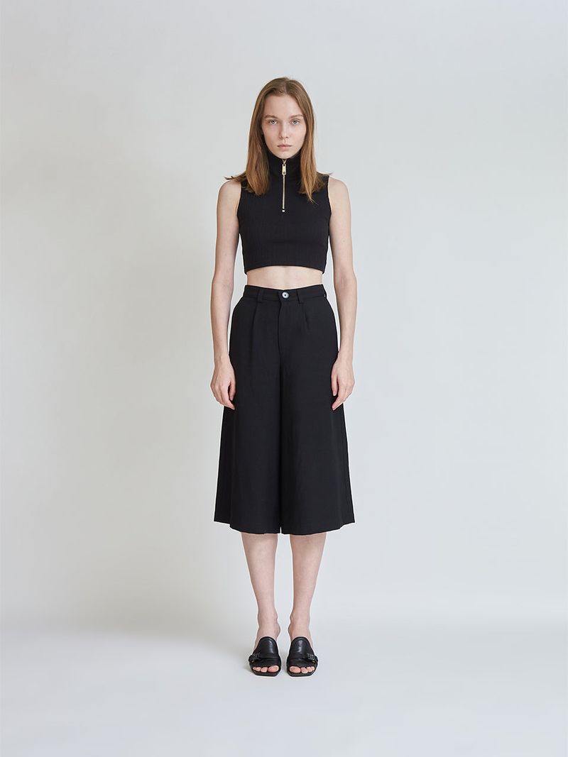 SAND WASHED BERMUDA PANTS