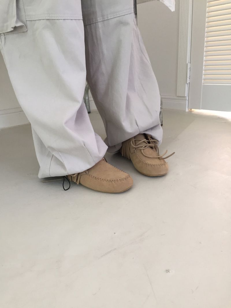 howu（ハウユ）の「Dipple Suede Moccasin Loafers（Shoes）」