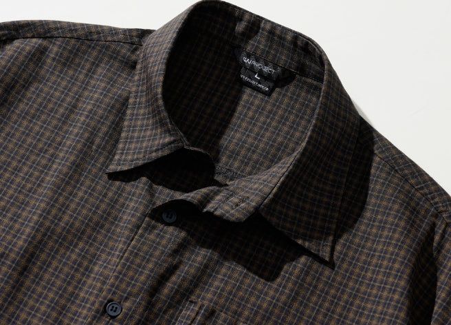 26SS★ Picnic Roll-up Check Short Sleeve Shirt