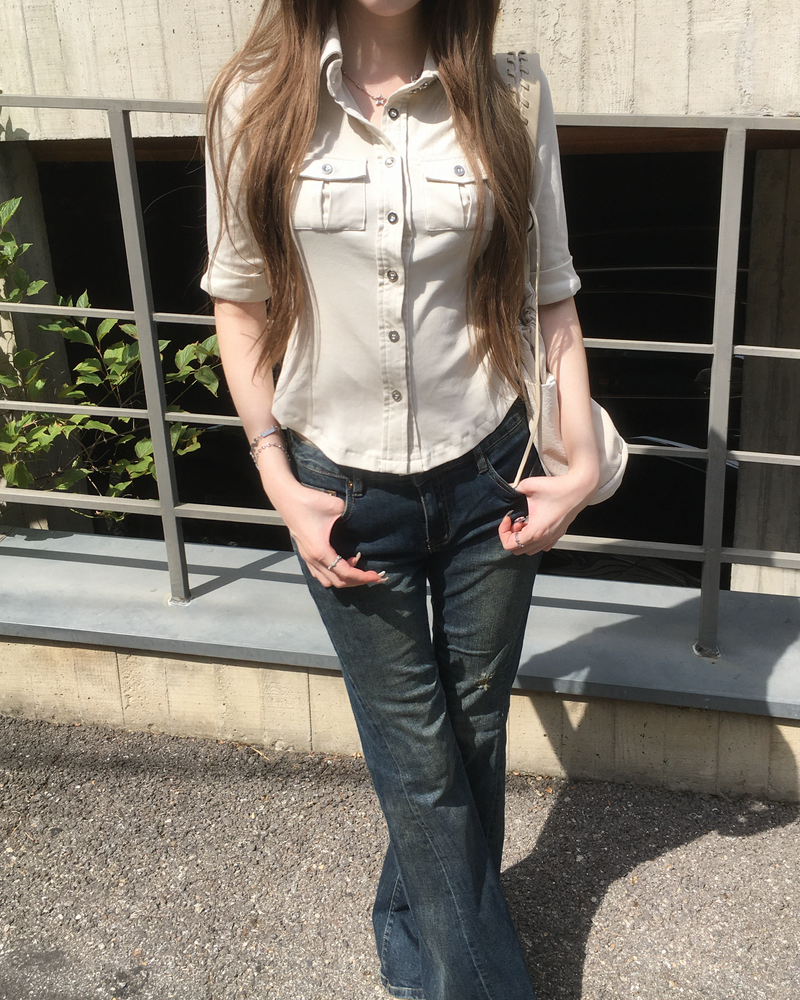 Pocket work shirts