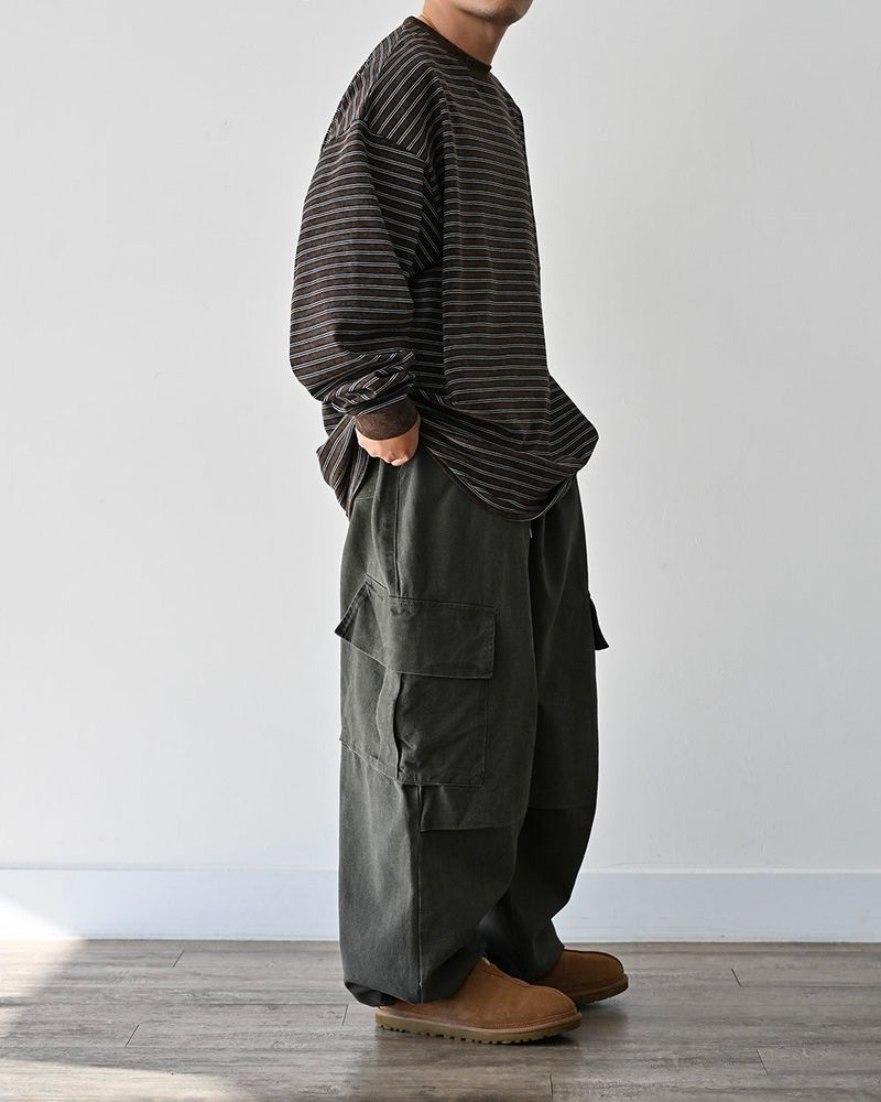 SPM PEACH COTTON CARGO PANTS