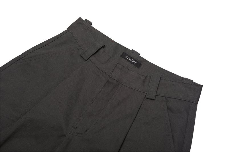TWILL BERMUDA PANTS [DARK GRAY]