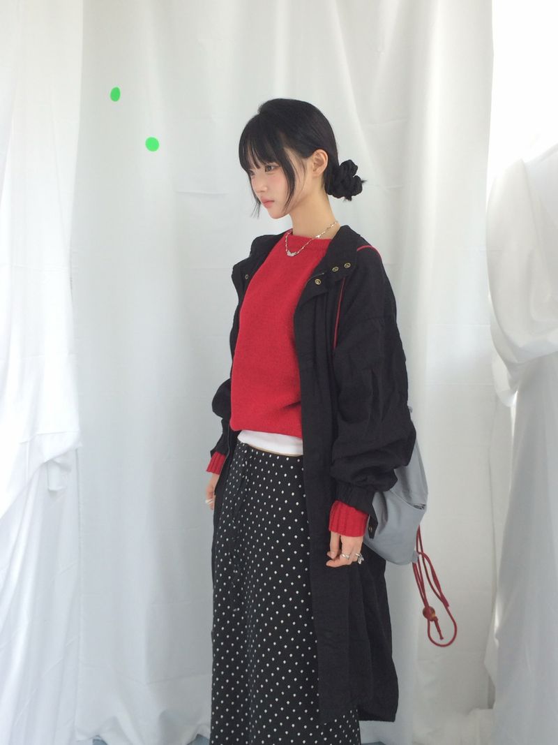 mode dot flow skirt