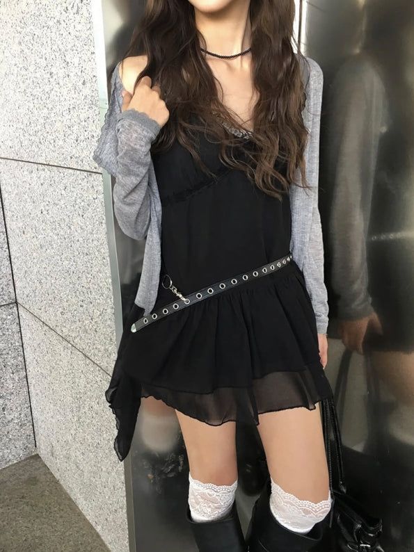 Sant Soft Lace Frill Cardigan