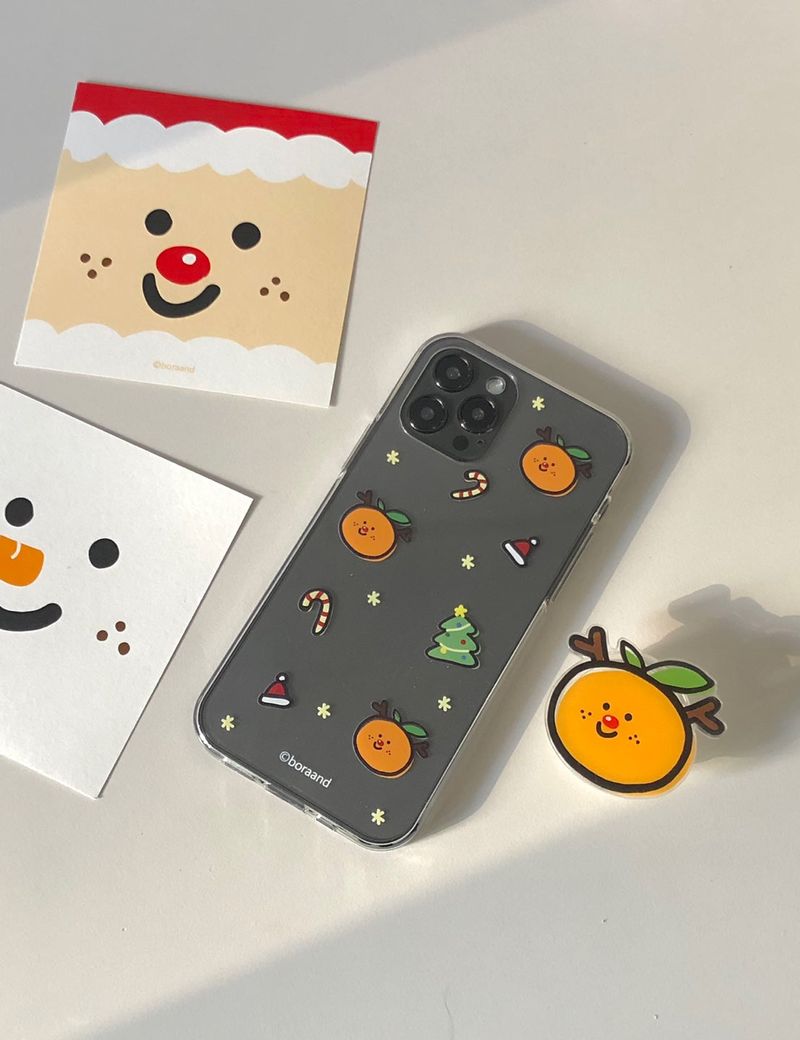 Rudolf tangerine jelly case (iphone case)